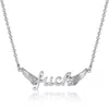 Cartography Women's Flying Fuck - Necklace In Sterling Silver