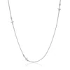 Cartography Women's For David - Triple Anchor Link Sterling Silver Necklace In Silver