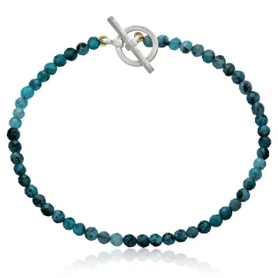 Cartography Women's For Joni - Blue Sapphire Faceted Beaded Bracelet In Multi