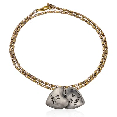 Cartography Women's Gold / Grey / Silver Be Kind Of A Cunt - Rock And Roll Version In Gold/grey/silver