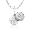 Cartography Women's Leo Zodiac Locket Necklace In Sterling Silver In Silver