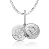 Cartography Women's Libra - Zodiac Necklace In Sterling Silver