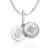 Cartography Women's Scorpio - Zodiac Necklace In Sterling Silver