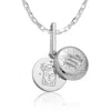 Cartography Women's Virgo Zodiac Locket Necklace In Sterling Silver In Silver