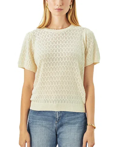 Cartolina Alessia Top In Ivory