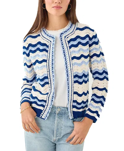 Cartolina Angelica Cardigan In Blue