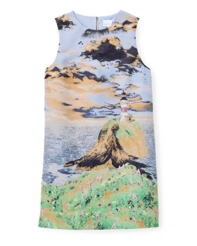 Cartolina Annie Sankaty Lighthouse Shift Dress In Multi