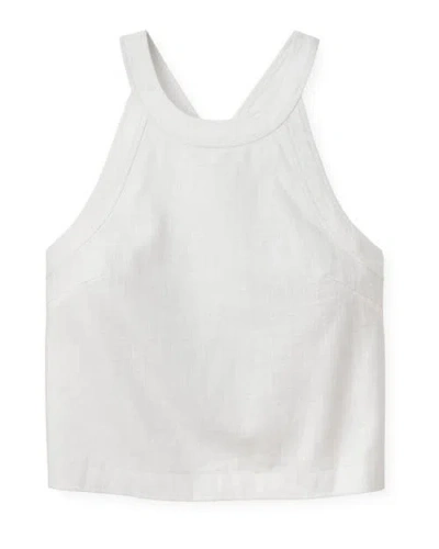 Cartolina Brant Linen Tank In Multi