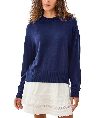 Cartolina Caden Sweater In Blue