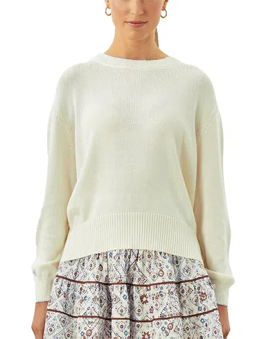 Cartolina Caden Sweater In Ivory
