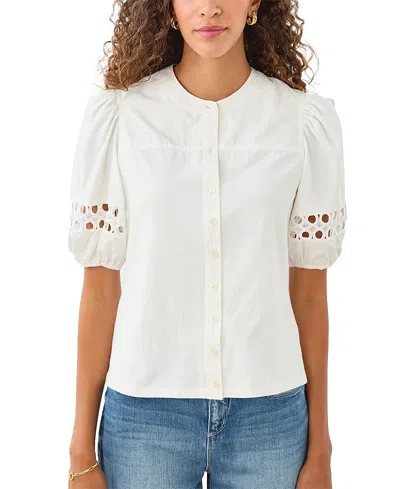 Cartolina Casseia Top In White