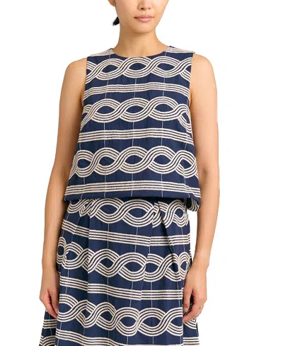 Cartolina Celeste Top In Blue
