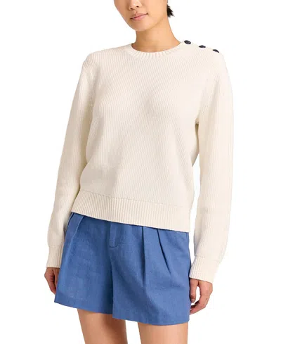 Cartolina Collins Sweater In White