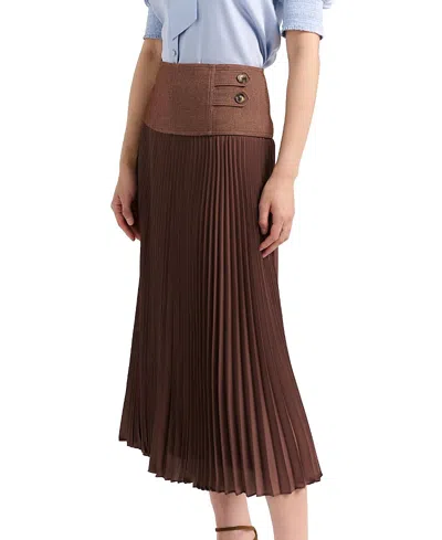 Cartolina Estelle Skirt In Brown