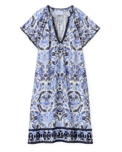 Cartolina Harper Printed Mini Dress In Multi