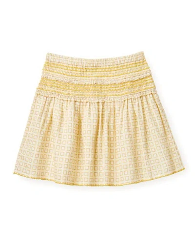 Cartolina Kylie Linen Mini Skirt In Neutral