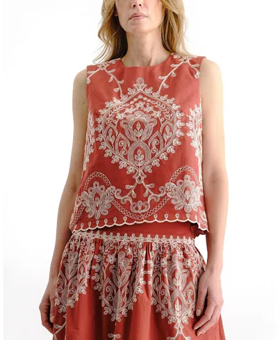 Cartolina Linda Top In Multi