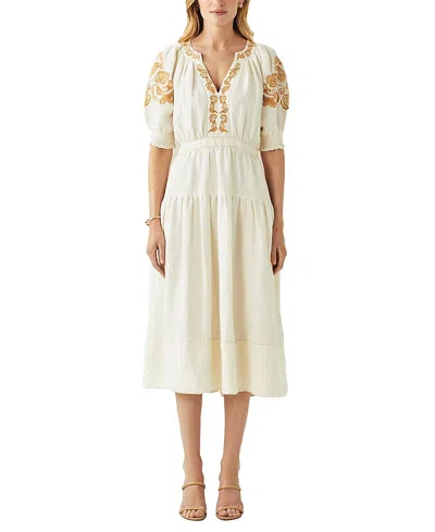 Cartolina Lisette Dress In Ivory