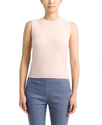 Cartolina Lou Knit Tank In Pink