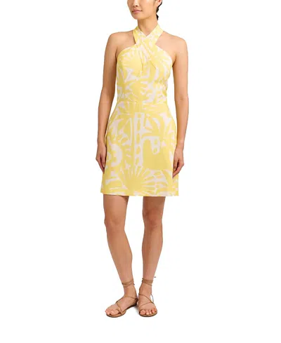 Cartolina Moran Dress In Yellow