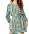 Cartolina Nantucket Emma Dress In Eze In Multi