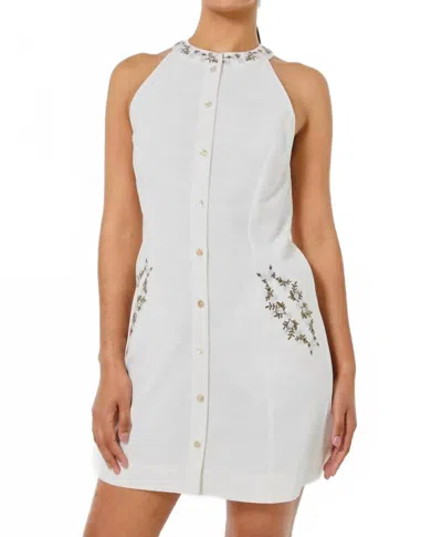 Cartolina Nantucket Eva Dress In White