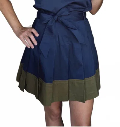 Cartolina Nantucket Hayden Skort In Midnight Blue