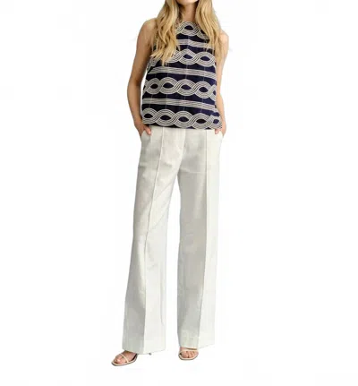 Cartolina Nantucket Women's Celeste Tank Top In Midnight Blue
