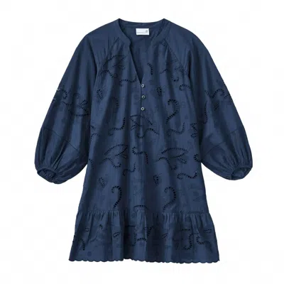 Cartolina Nantucket Women's Mini Selwin Mini Dress In Navy In Blue