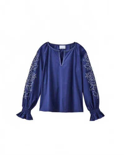 Cartolina Nantucket Women's Stella Top In Navy In Blue