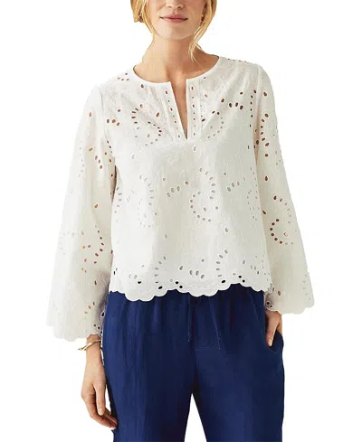 Cartolina Paige Top In Bright White