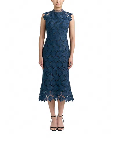 Cartolina Palma Dress In Blue