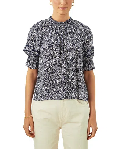 Cartolina Penelope Top In Primrose Floral