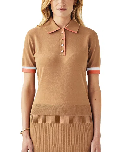 Cartolina Pippa Polo In Camel