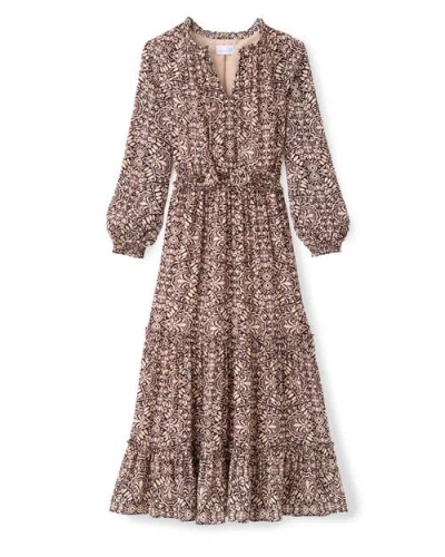 Cartolina Radcliff Dress In Brown