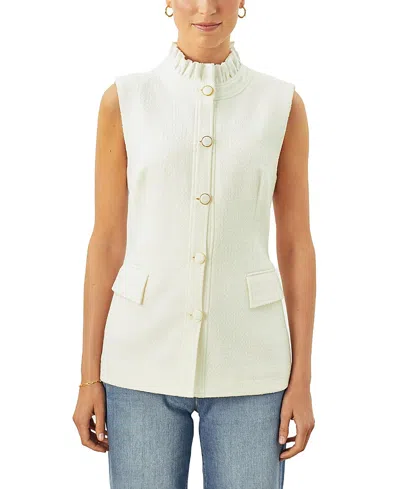 Cartolina Risa Vest In Optic White