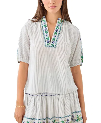 Cartolina Sandra Top In White