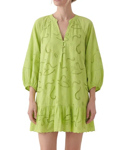 Cartolina Selwin Dress In Green