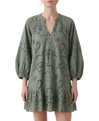 Cartolina Selwin Dress In Green