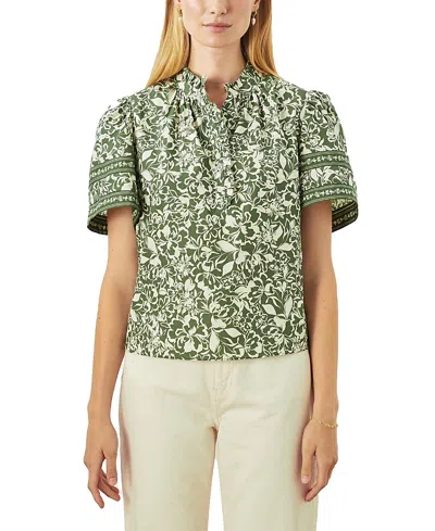 Cartolina Talia Top In Fiorella