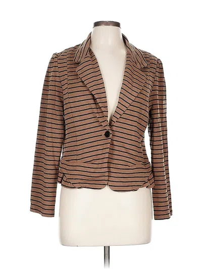 Pre-owned Cartonnier Blazer Jacket In Brown