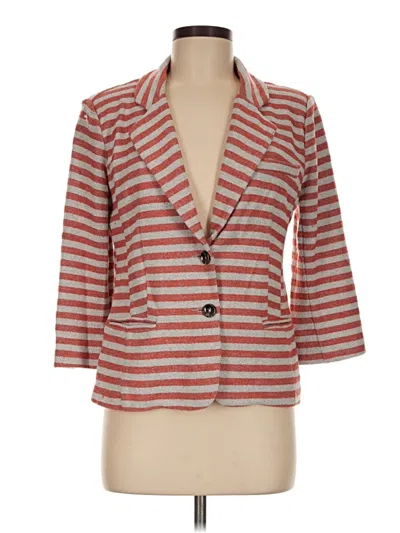 Pre-owned Cartonnier Blazer Jacket In Orange