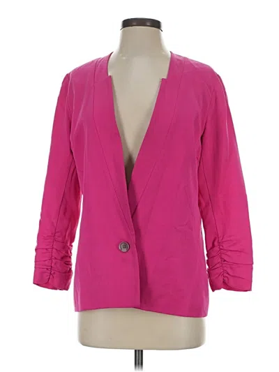 Pre-owned Cartonnier Blazer Jacket In Pink