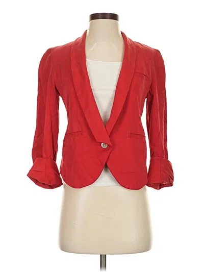 Pre-owned Cartonnier Blazer Jacket In Red