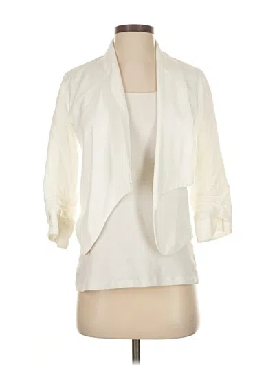 Pre-owned Cartonnier Blazer Jacket In White