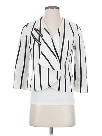 Pre-owned Cartonnier Blazer Jacket In White