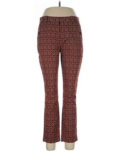 Pre-owned Cartonnier Casual Pants In Burgundy