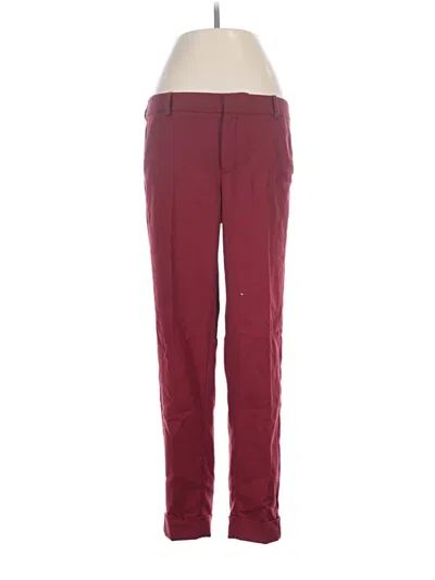 Pre-owned Cartonnier Casual Pants In Burgundy