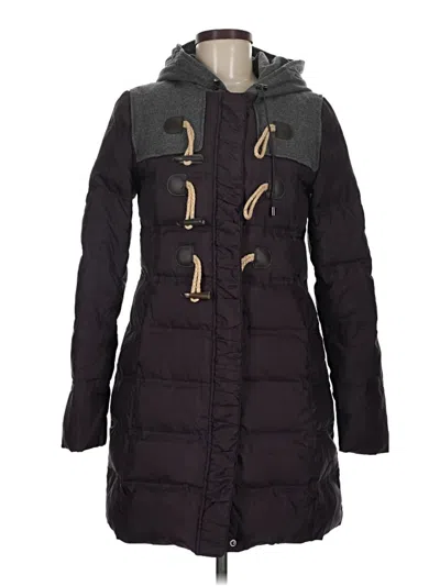 Pre-owned Cartonnier Coat In Black