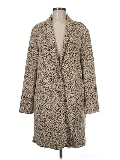Pre-owned Cartonnier Coat In Gold